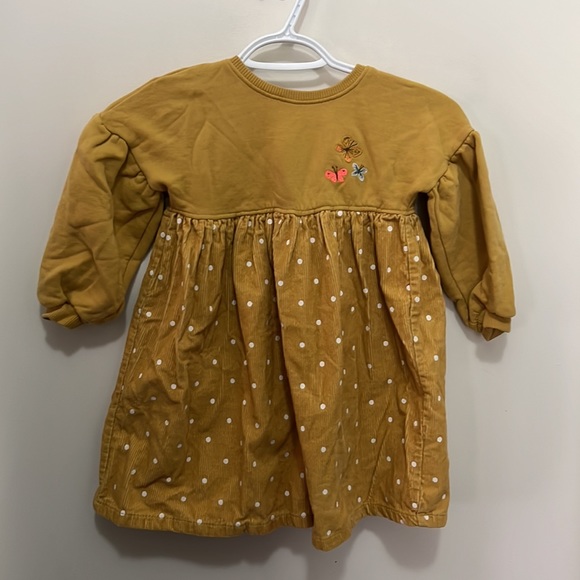 Next Cotton Babydoll Girls Dress Size 3-4yrs - Picture 3 of 6